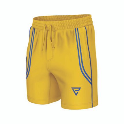 TRAINING SHORT – YELLOW BLUE |  CLIMA-FIT RANGE