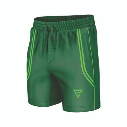 TRAINING SHORT – DARK GREEN LIGHT GREEN |  CLIMA-FIT RANGE